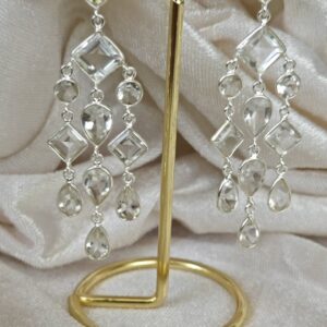 Kõrvarõngad kristallivihm, konksuga