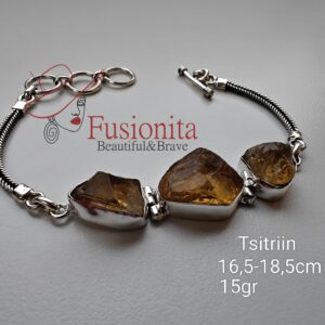 Kolme toortsitriiniga hõbekäekett Kolme toortsitriiniga hõbekäekett